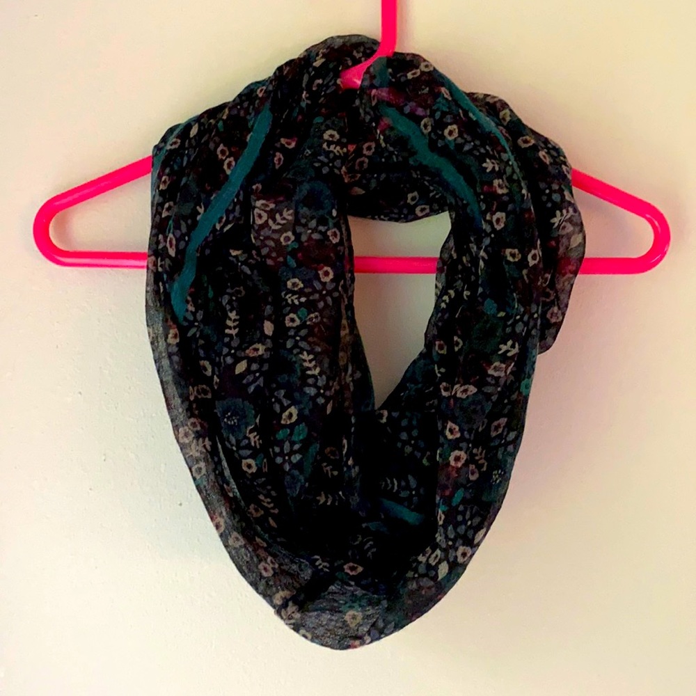 Loft Floral Infinity Scarf
